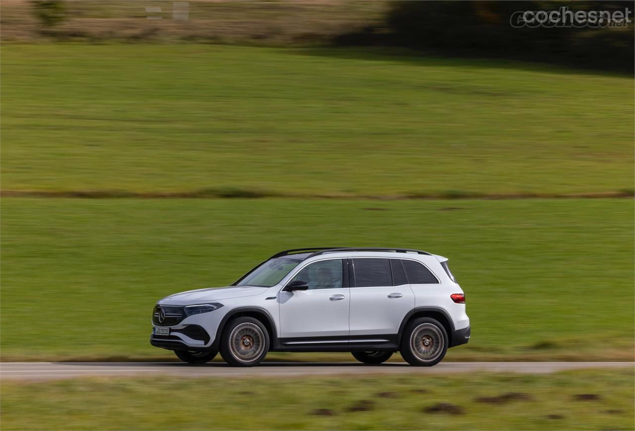 El Mercedes EQB es un GLB eléctrico. Así, sin más.