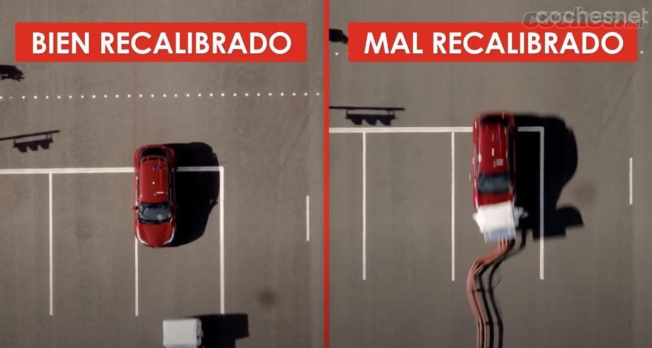 La diferencia entre un bien o mal recalibrado puede evitar impactar contra el objeto o frenar a tiempo. 