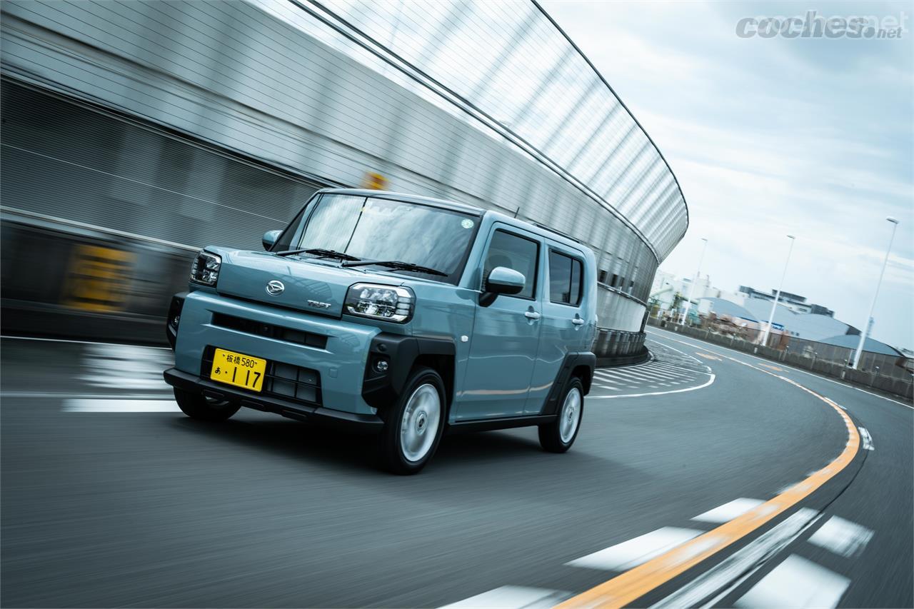 Daihatsu ha recuperado el nombre de Taft para este guerrillero urbano crossoverizado dispuesto a hacerle la vida imposible al Suzuki Hustler.