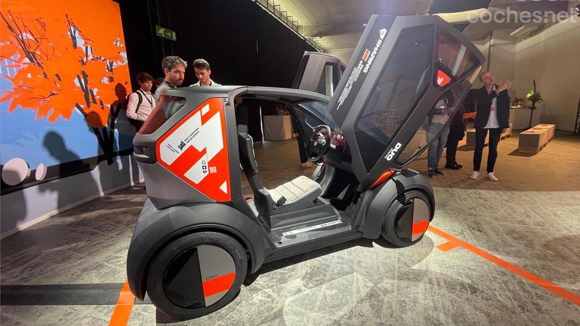 El Mobilize Duo es un cuadriciclo ligero que llegará en 2023 tanto para particulares como para empresas de carsharing.