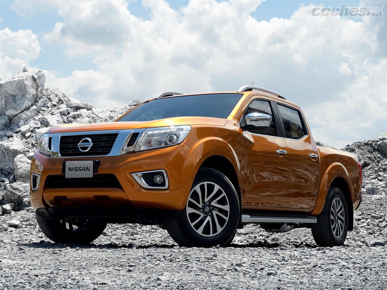 La Nissan Navara destaca por un buen comportamiento dinámico gracias a su suspensión trasera independiente.