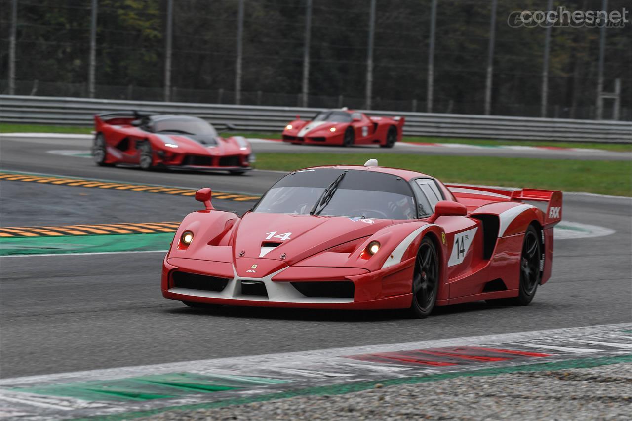 Hace 15 años Ferrari inició el XX Programme con estos FXX desarrollados sobre la base del Enzo. Ahora en el programa se integran también 599XX y FXX K.