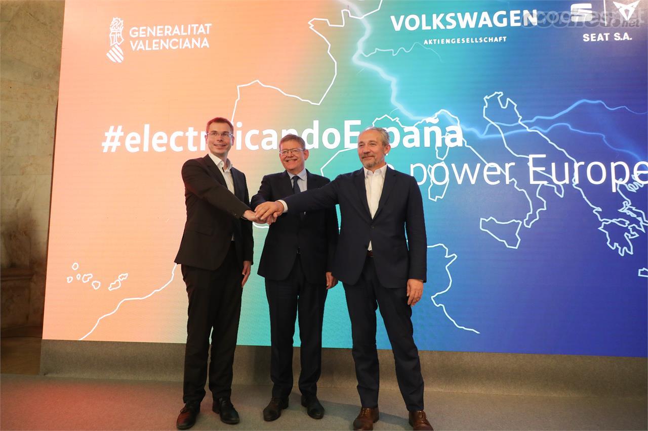 El acuerdo para construir una gigafactoría de baterías en Sagunto puede quedar en el aire ante escasa aportación gubernamental (a juicio de Volkswagen) al proyecto