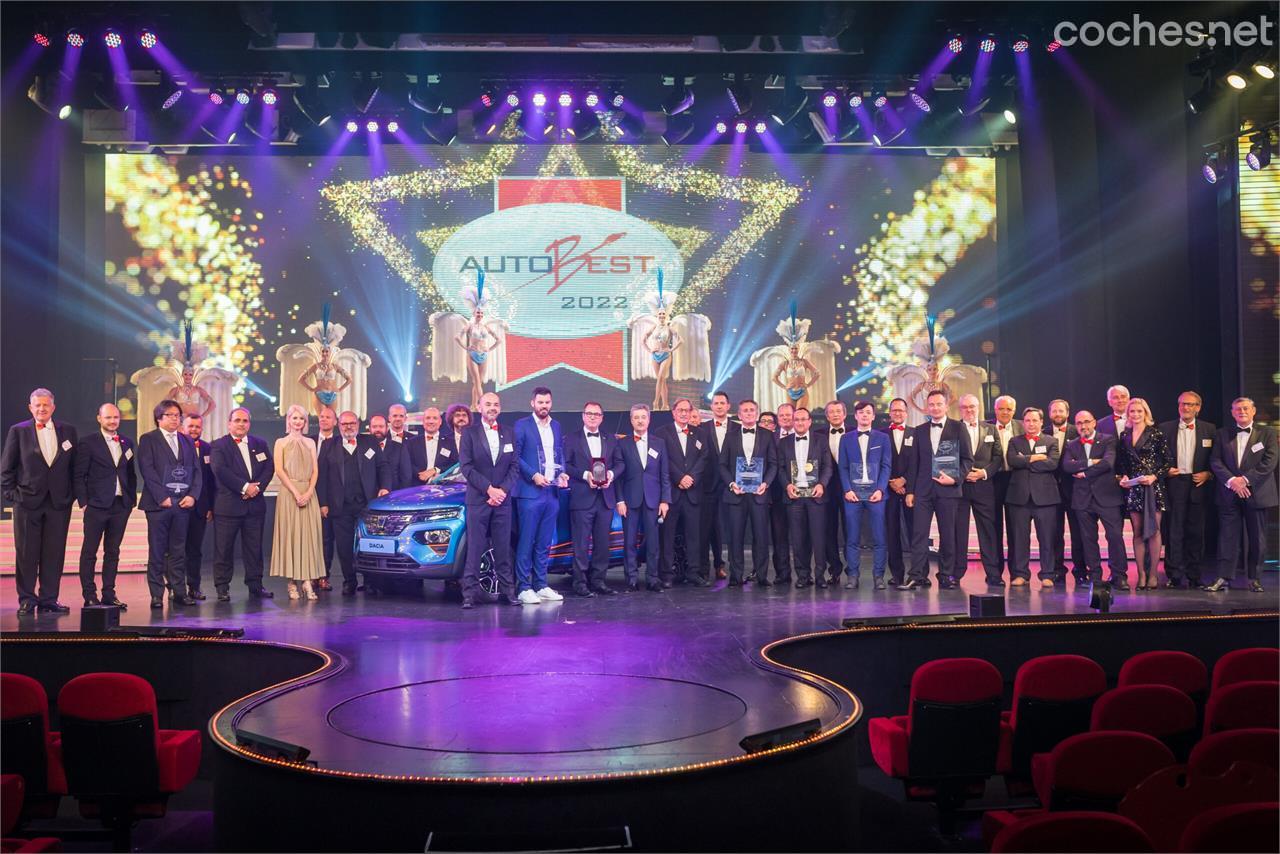 La gala de entrega de premios de la edición del año pasado se celebró en la localidad francesa de Estrasburgo