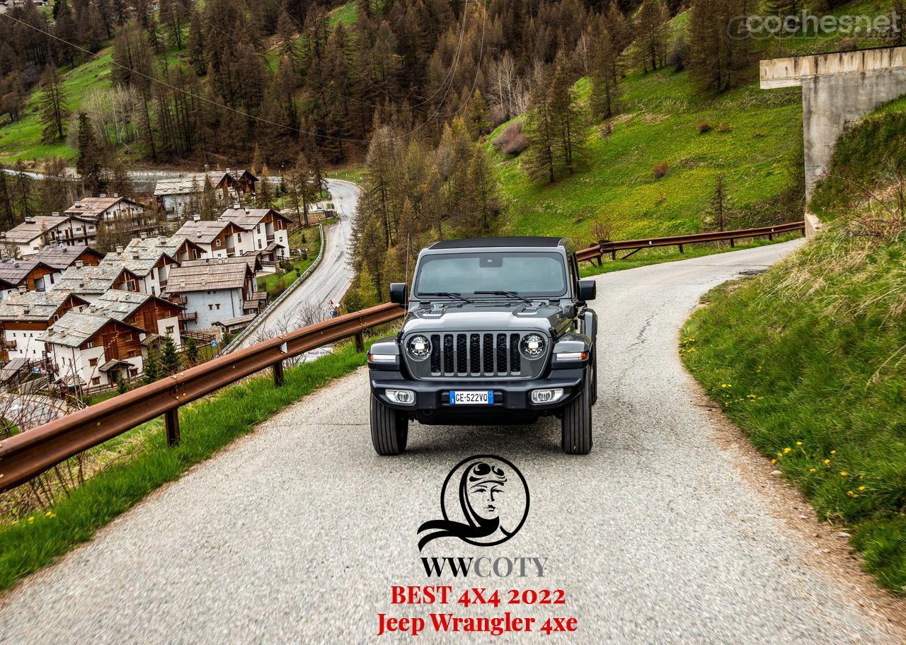 Jeep Wrangler 4xe, Mejor 4x4 WWCOTY 2022