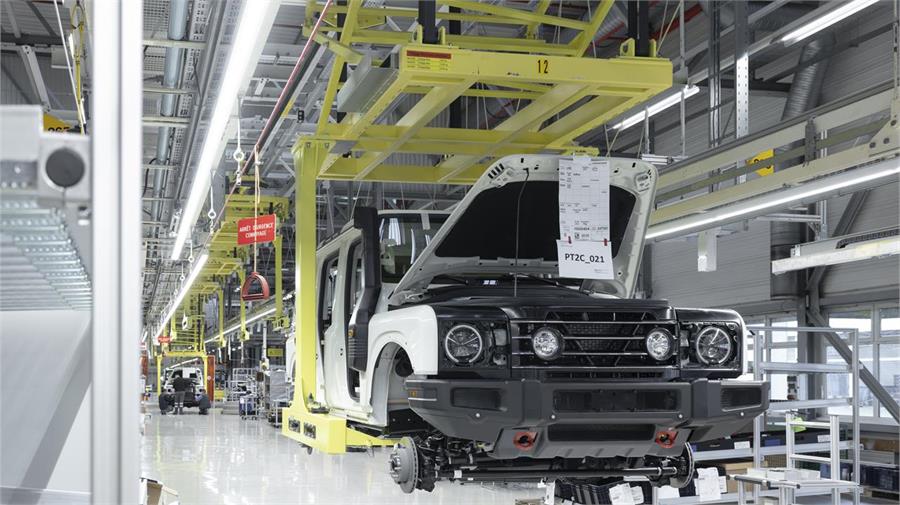El Ineos Grenadier se construye en Hambach (Francia) en la misma planta de Daimler donde se fabrica el Smart Fortwo. 