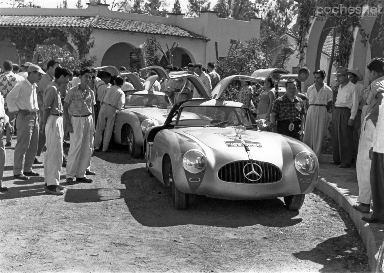 En la temporada 1952 el Mercedes-Benz 300 SL W194 ganó la Carrera Panamericana (imagen) y las 24 Horas de Le Mans.