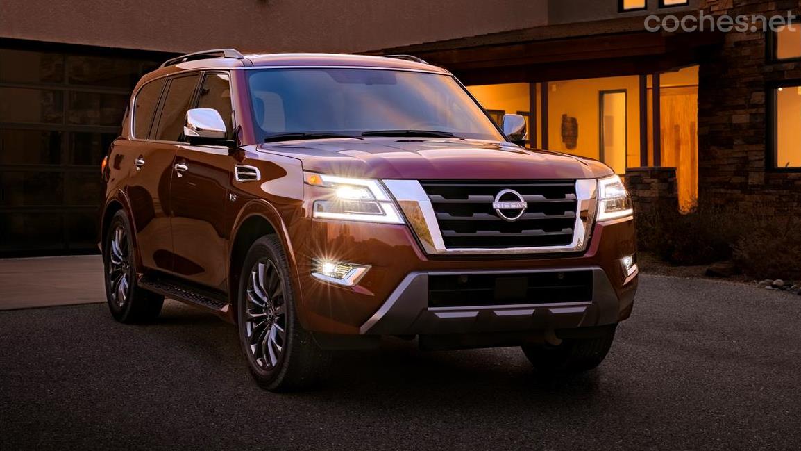 To keep it in the gap, Nissan has given the Armada a facelift, the Patrol for the Yankees.