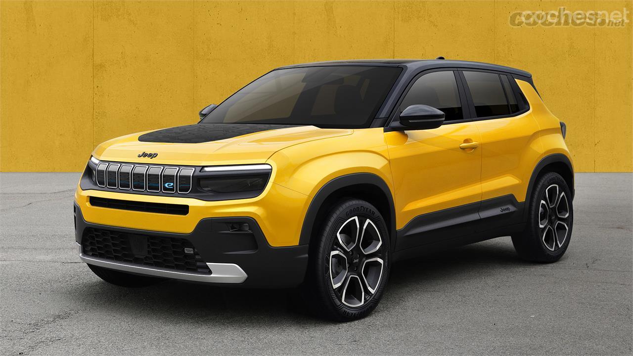 Este será el primer Jeep 100% eléctrico. Hoy se ha presentado como anticipo para el año 2024.