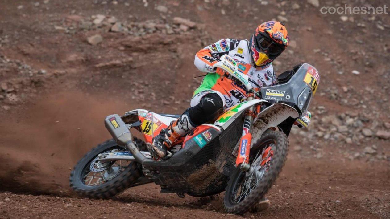 Laia Sanz, the princess of the Dakar and with an unrivaled track record in Trial and Enduro worldwide.