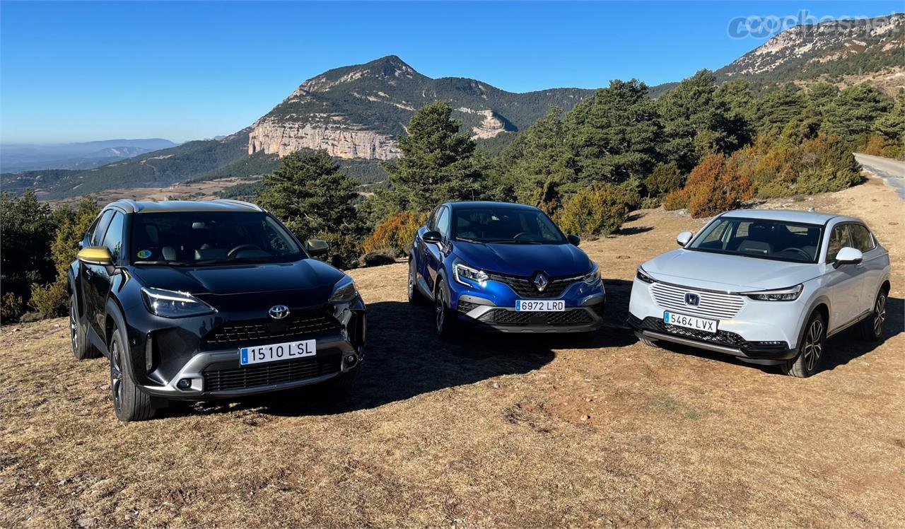 El Yaris es, claramente, el más barato, aunque también es cierto que es un coche más "modesto" en todos los aspectos. El Honda es excesivamente caro.