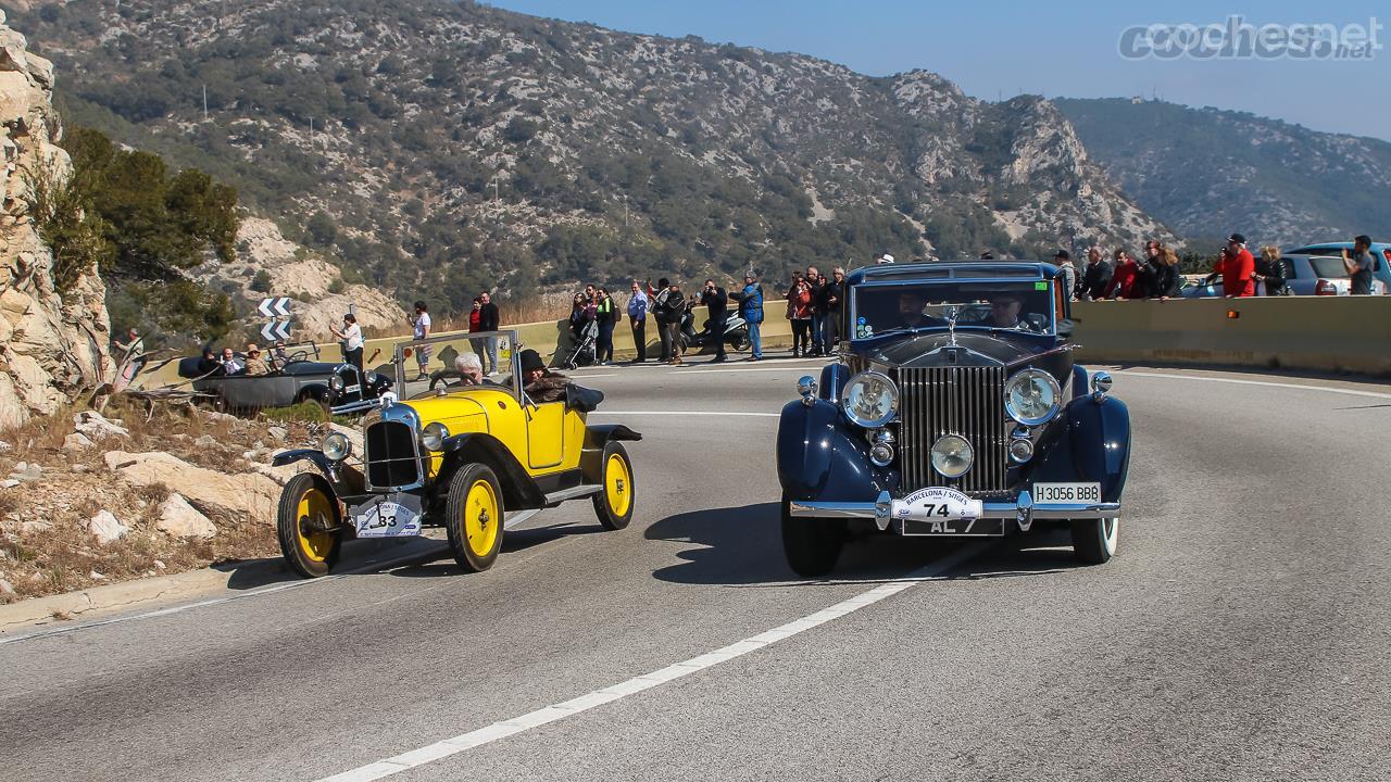 El Rally Barcelona-Sitges admite únicamente vehículos fabricados antes del año 1928 (1938 en el caso de las motocicletas).