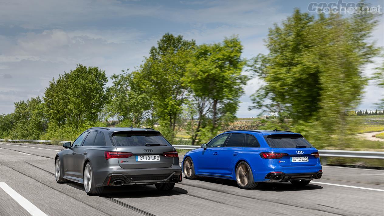 The familiar and sportier style of the Audi Avant is represented by the Audi RS 4 and the RS 6, worthy heirs to that Audi RS 2 Avant of the nineties. 