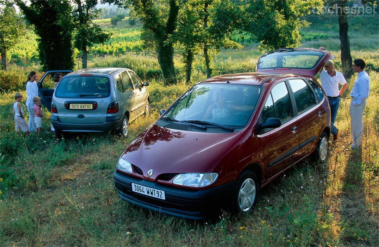 La primera generación del Mégane Scénic llego en 1996. Fue todo un éxito de ventas.