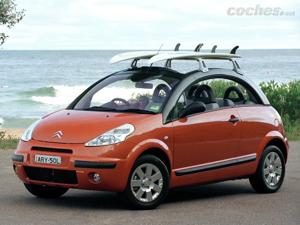 Una de las opciones más económicas para un coche playero corre a cargo del Citroën C3 Pluriel.