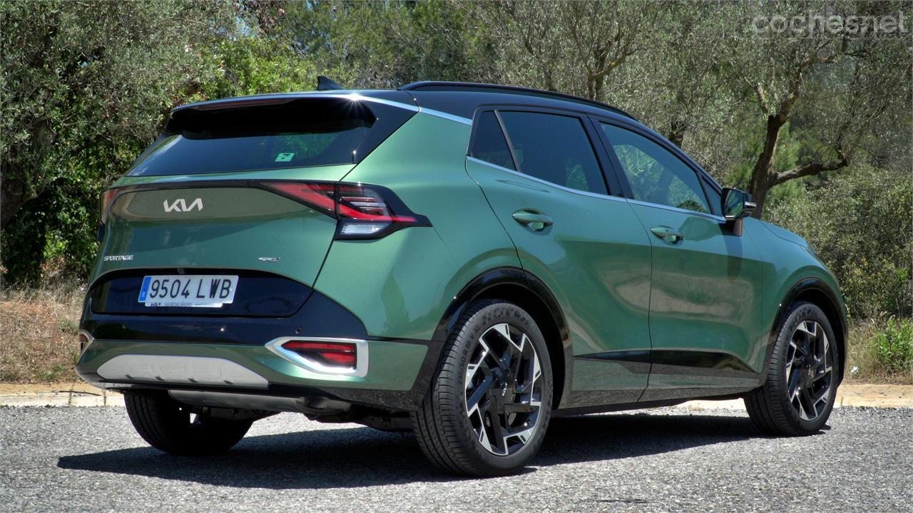 La trasera del Sportage está inspirada en la del Kia EV6.