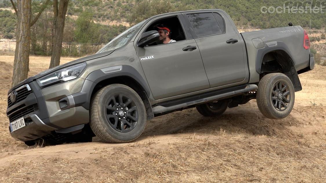 The Toyota Hilux Invincible is the most offroad-focused version of the Hilux range.