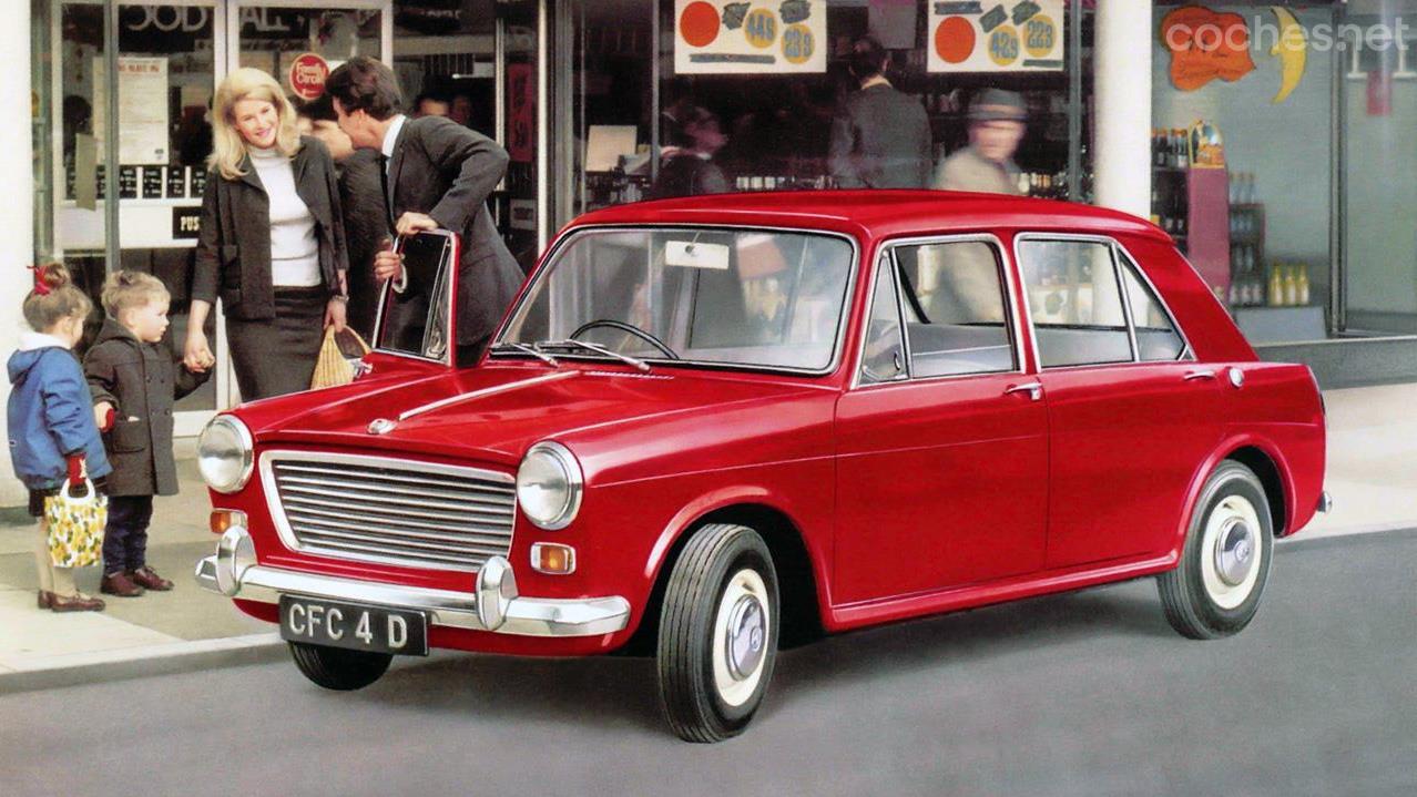 The Morris 1100 was the first car to come out of the new Authi factory in Pamplona.