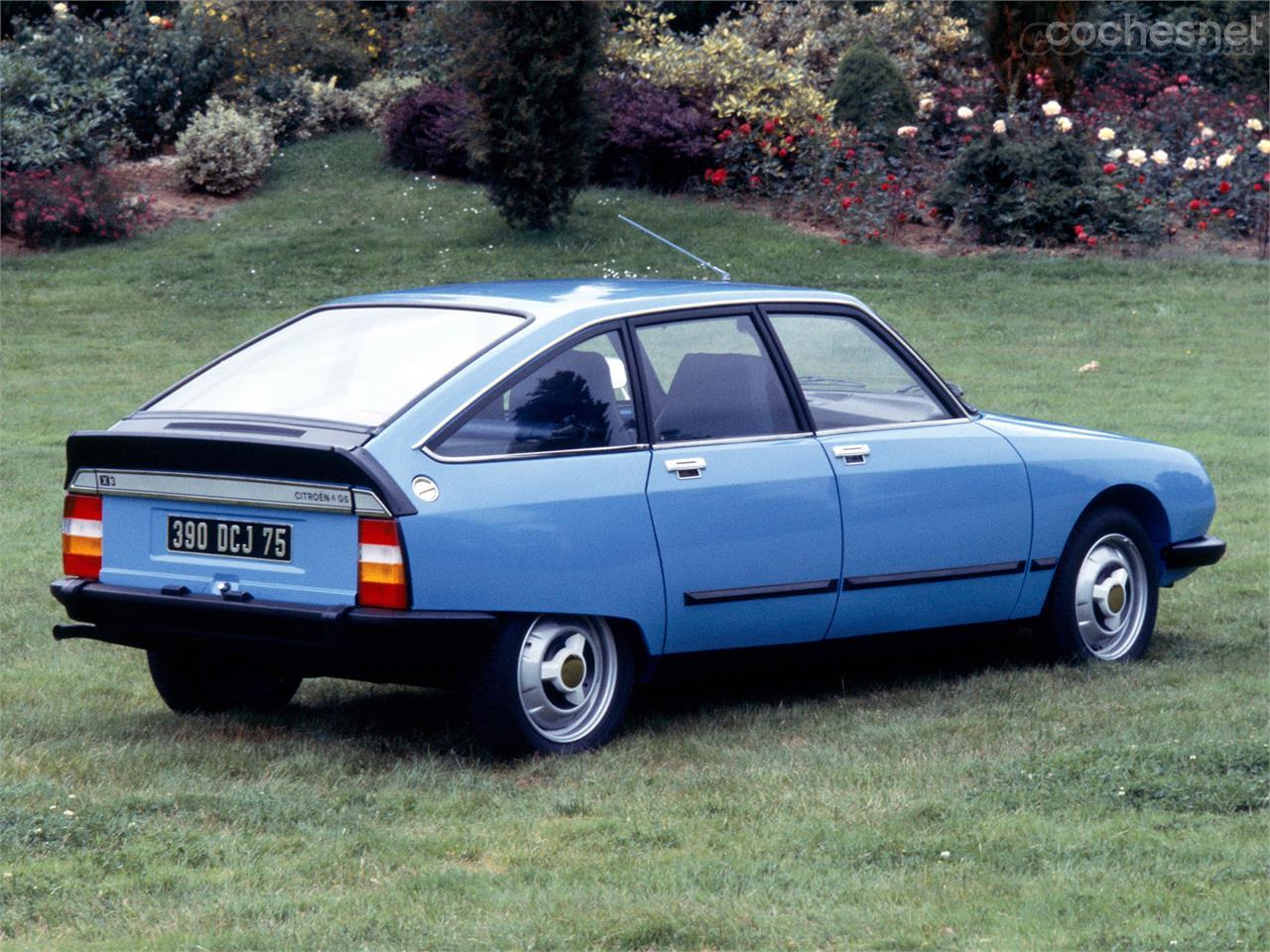 El Citroën GS X3 francés (en España se llamó X2) fue la versión más deportiva, aunque solo fuera por su estética.