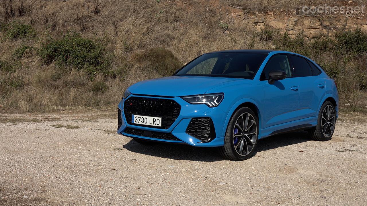 La carrocería Sportback es la declinación cupé del Audi Q3. En este caso el RS Q3 Sportback con 400 CV.