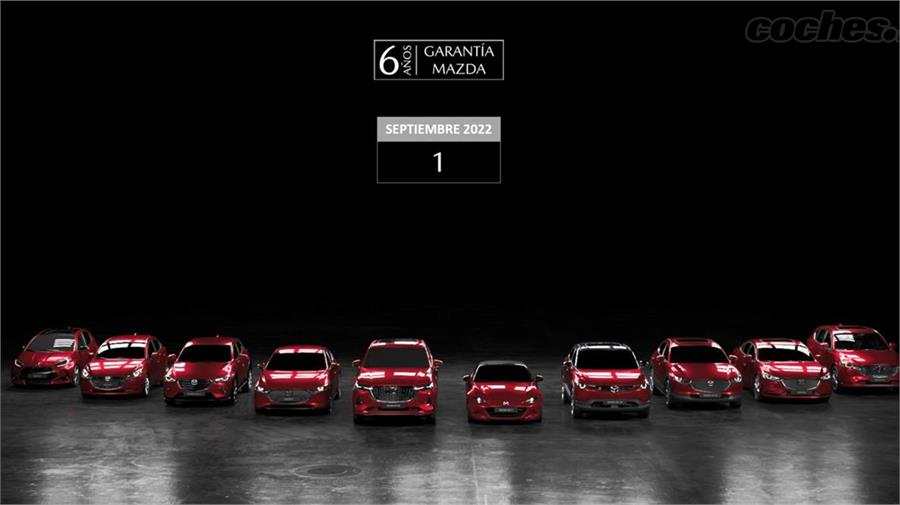 Mazda amplía la garantía a 6 años o 150.000 km