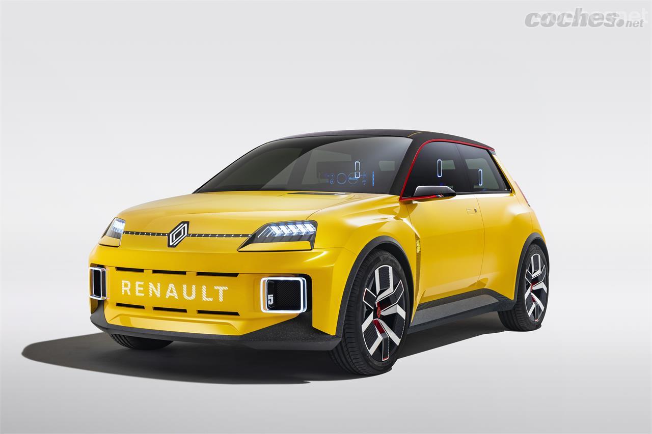 Al adorable Renault 5 Eléctrico podría acompañarle un nuevo modelo, también con enchufe, que recordara al mítico Renault 4.