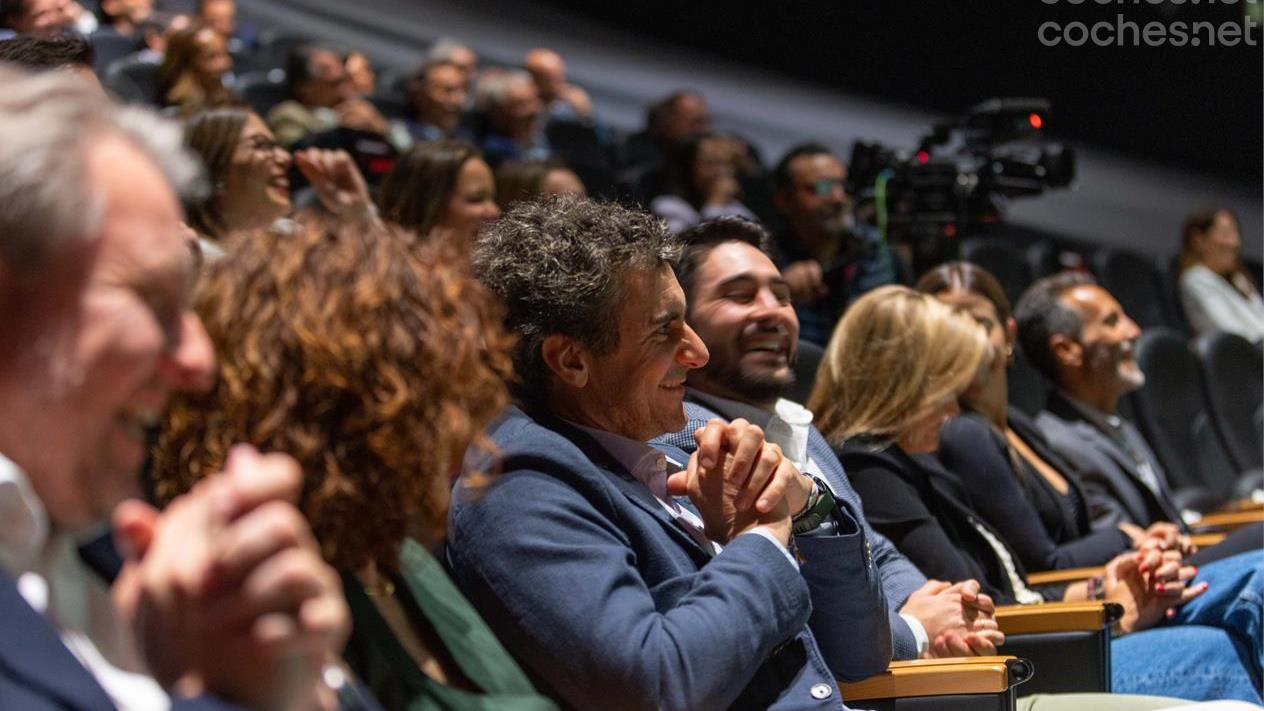 Más de doscientos asistentes llenaron el auditorio del Teatro Goya de Madrid. 