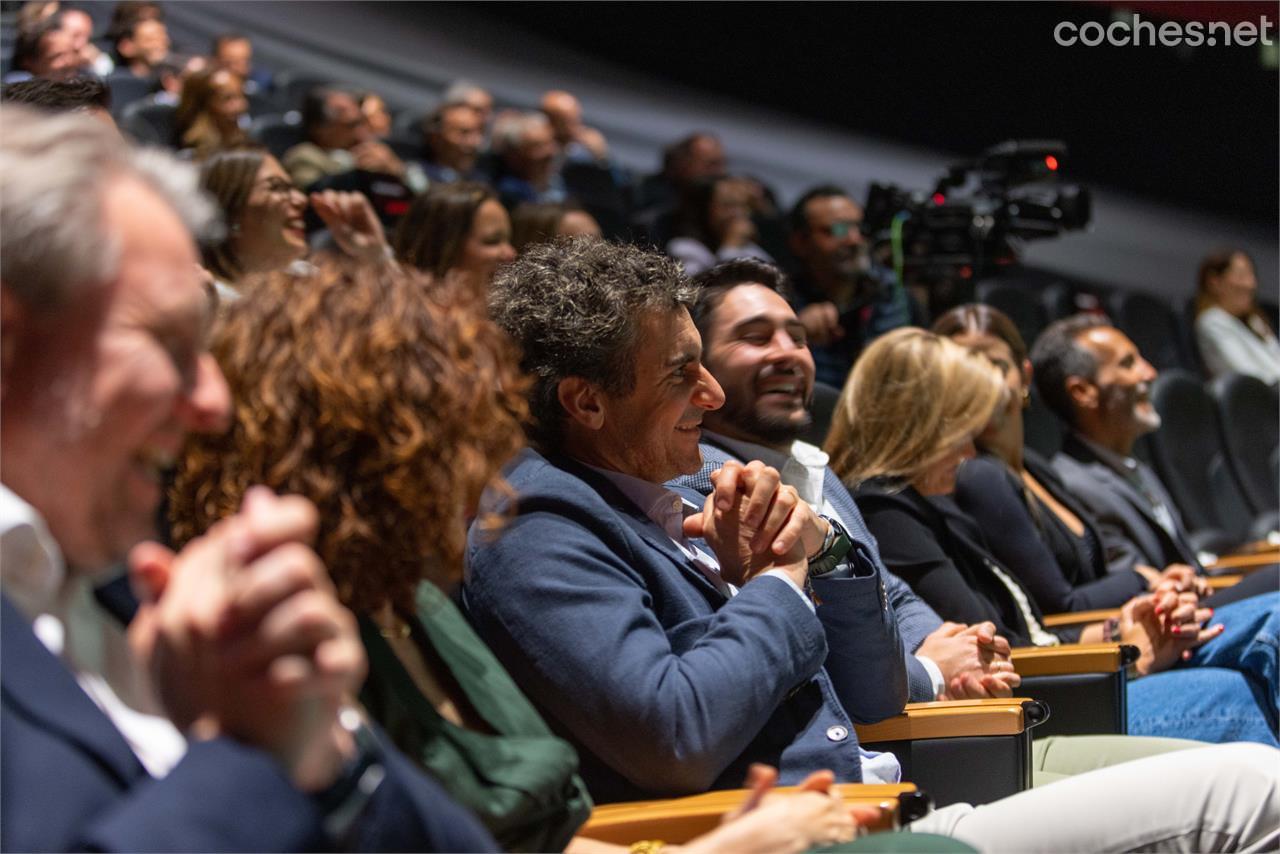 Más de doscientos asistentes llenaron el auditorio del Teatro Goya de Madrid. 