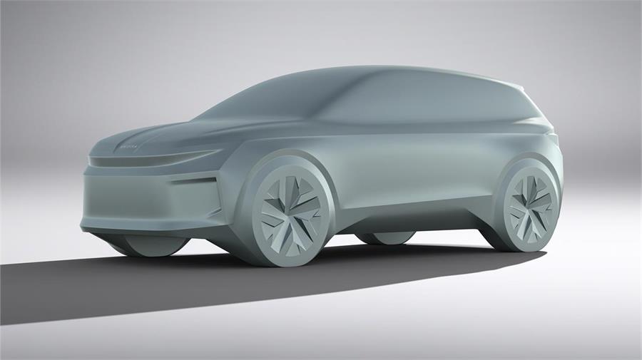 El modelo más avanzado de los presentados es el Elroq, un SUV de segmento C que sustituirá al Karoq.