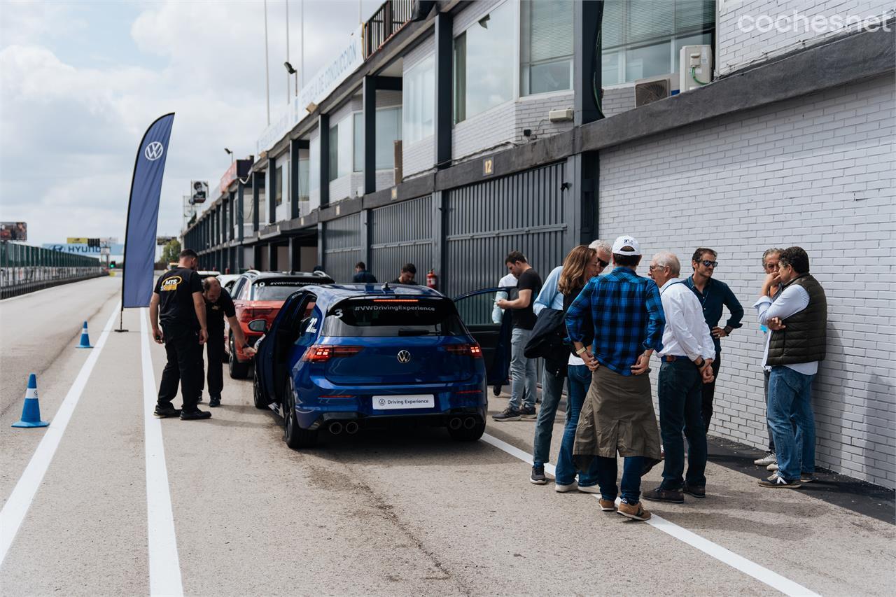 El Golf R y el Tiguan R en el Circuito del Jarama en Madrid.