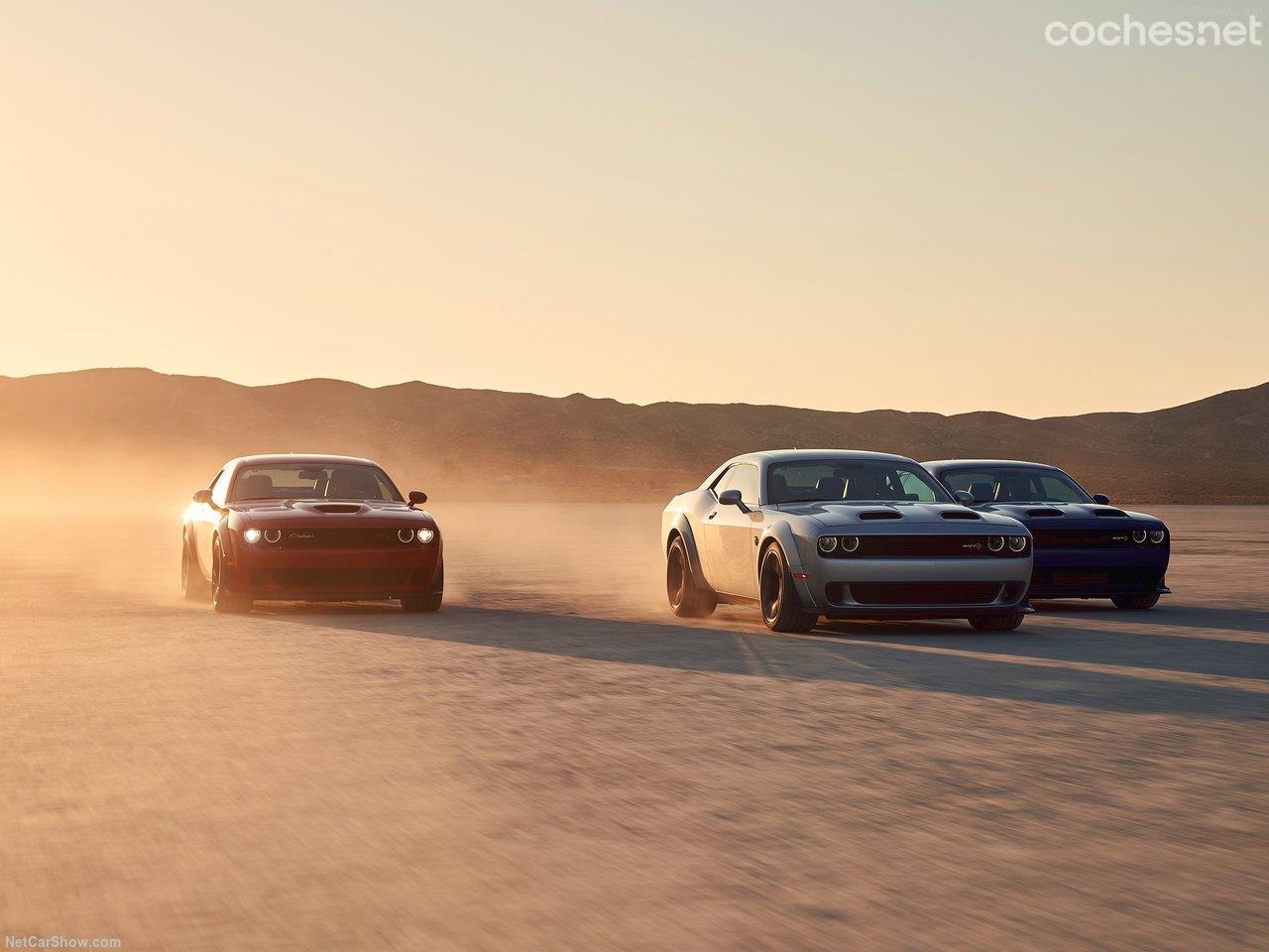 Coches americanos: Dodge Challenger.