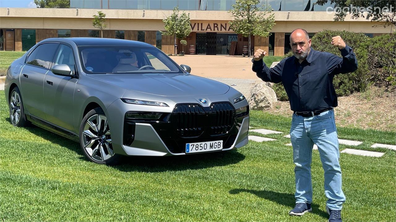 BMW i7 xDrive 60: Las limusinas ya son eléctricas