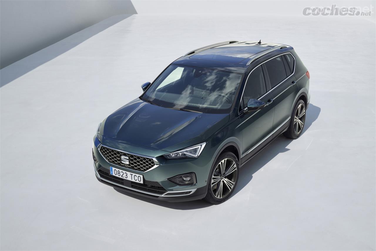 El Tarraco será el coche más grande de la gama Seat y se situará por encima del Ateca en la línea SUV de la marca. Mide 4,70 metros de largo