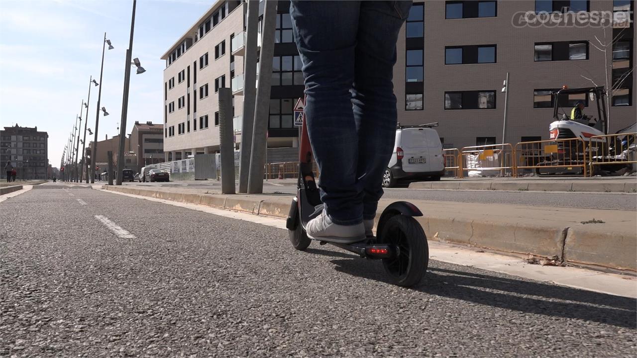 En modo Sport se puede alcanzar la velocidad máxima de 25 km/h.