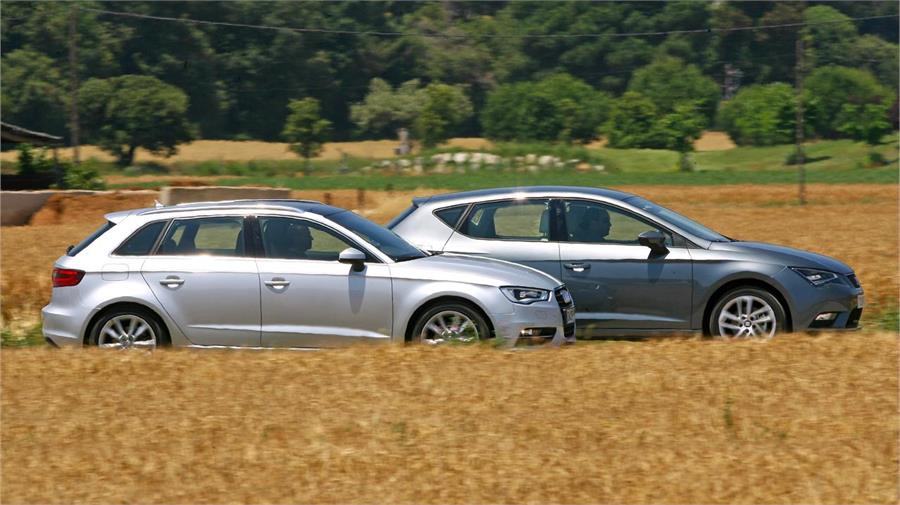 Audi A3 Sportback 1.6 TDI 105 CV - Seat León 1.6 TDI 105 CV