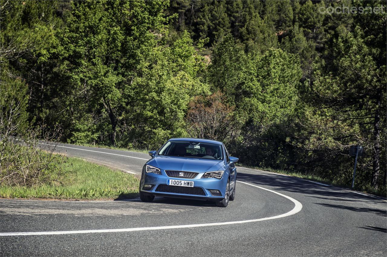 El buen hacer general del Seat León también se refleja a la perfección en la variante Ecomotive.