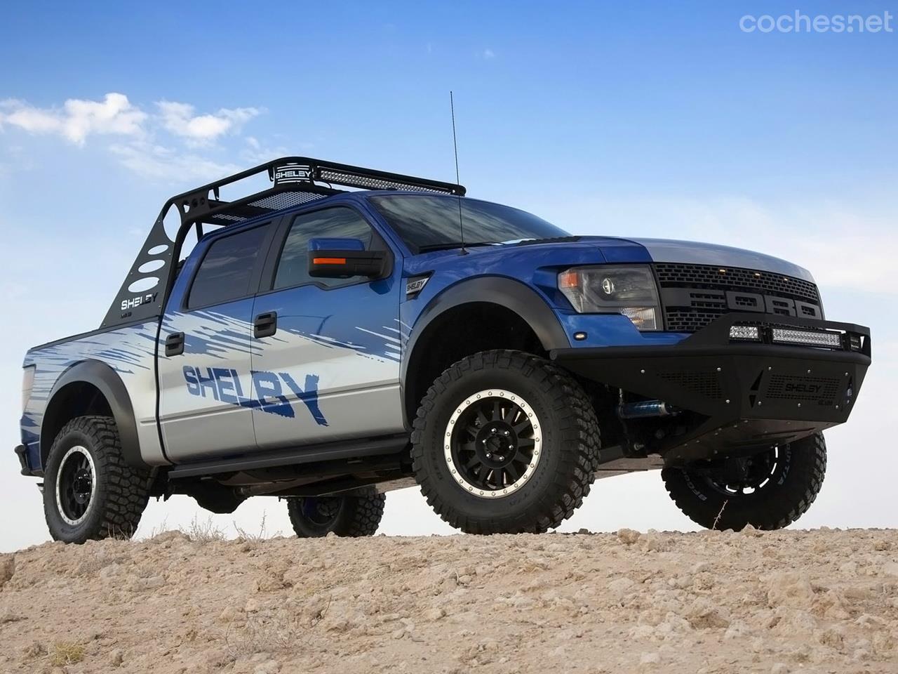 El éxito comercial de los Pick-Up en EE.UU. ha llevado a Shelby American a este segmento con el espectacular Ford Raptor.