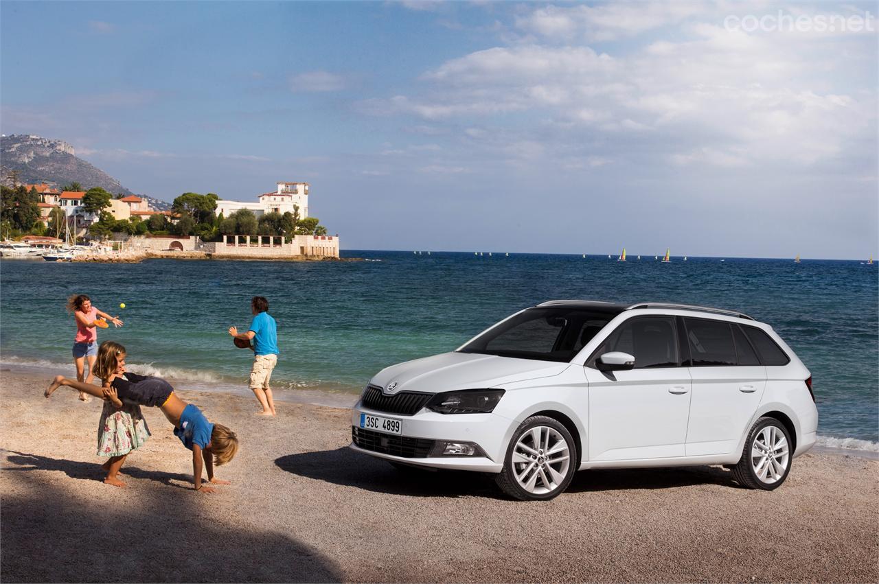 El Skoda Fabia Combi sabe cumplir con las necesidades de movilidad de una familia joven.