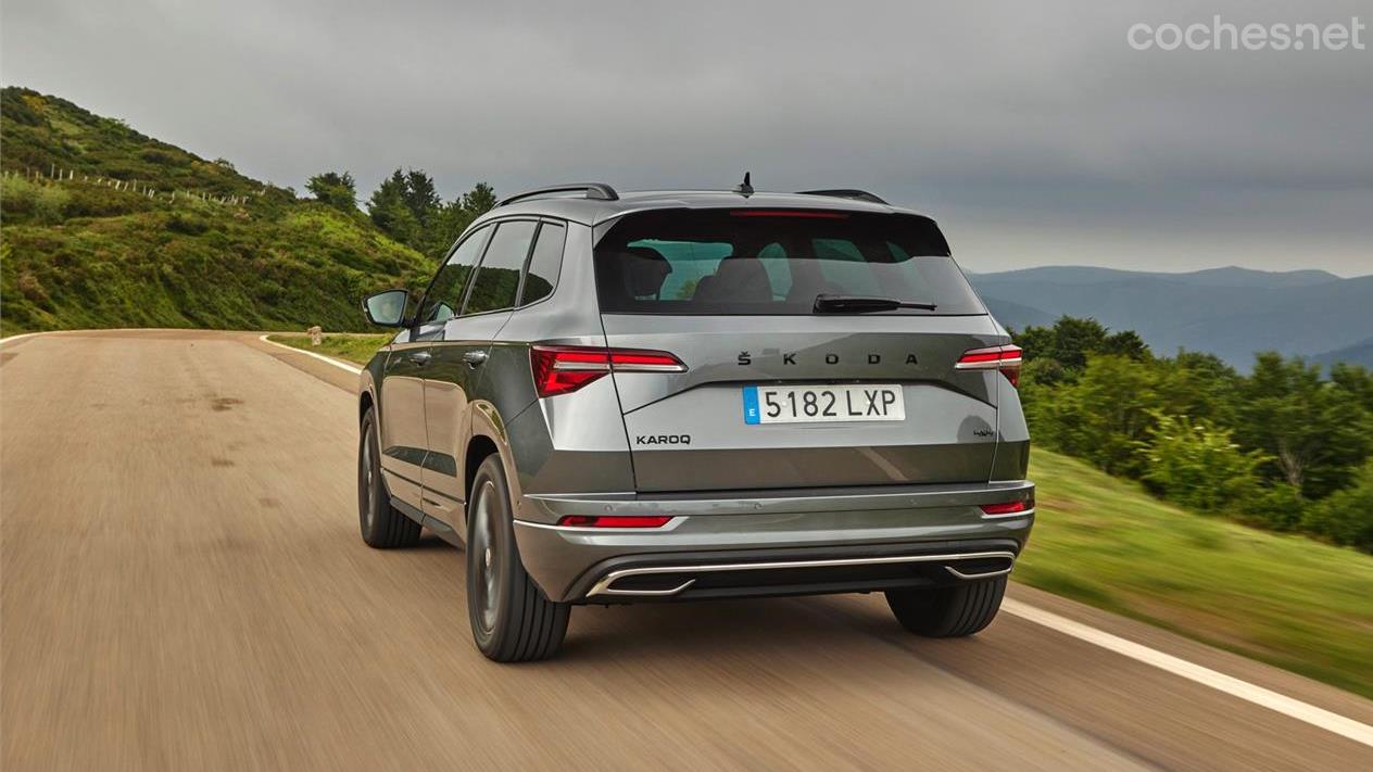 SKODA Karoq - Changes in exterior design improve its aerodynamics and therefore its efficiency.