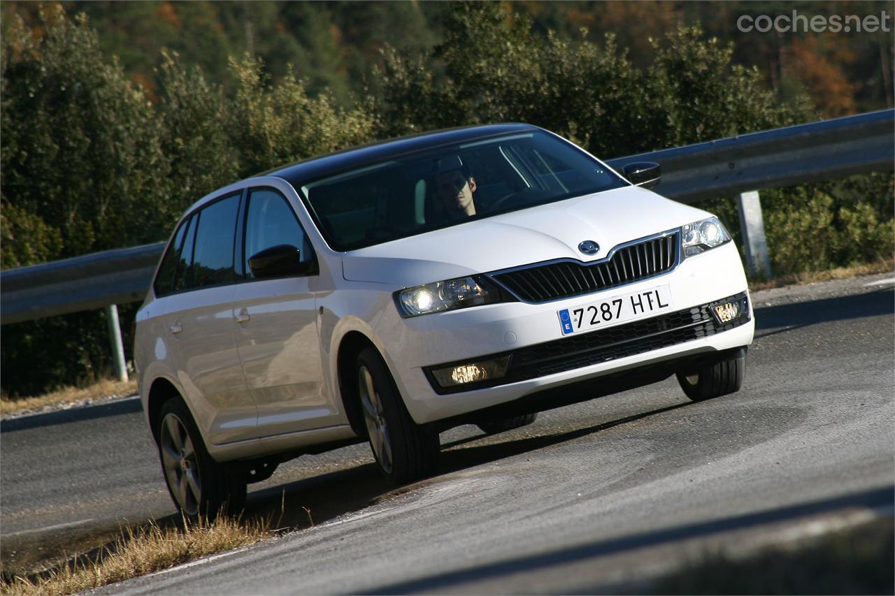 Durante la prueba comprobamos como al Spaceback no le gusta demasiado un ritmo elevado en carretera