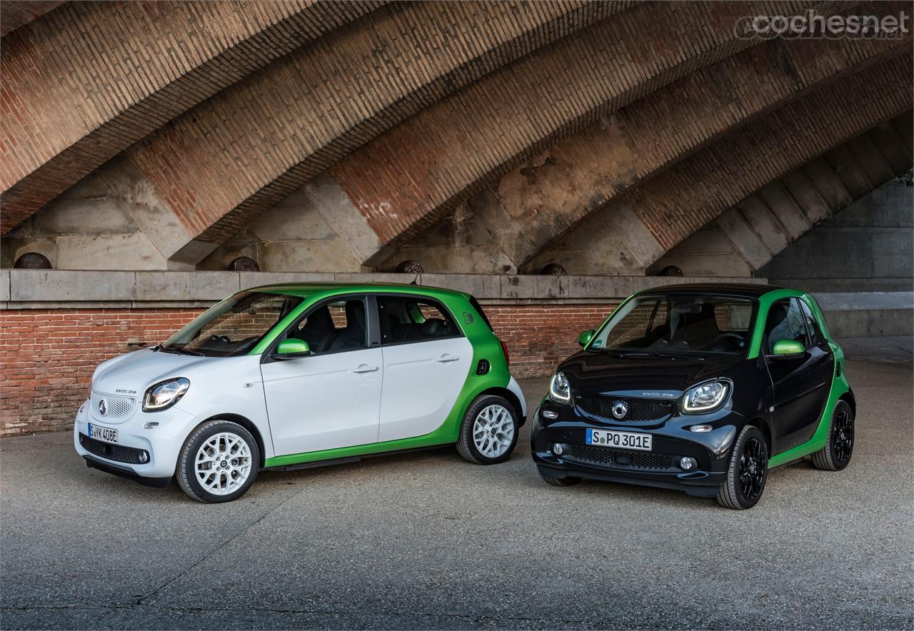 La familia de eléctricos smart se amplía con la llegada del forfour ed, variante de cuatro plazas.