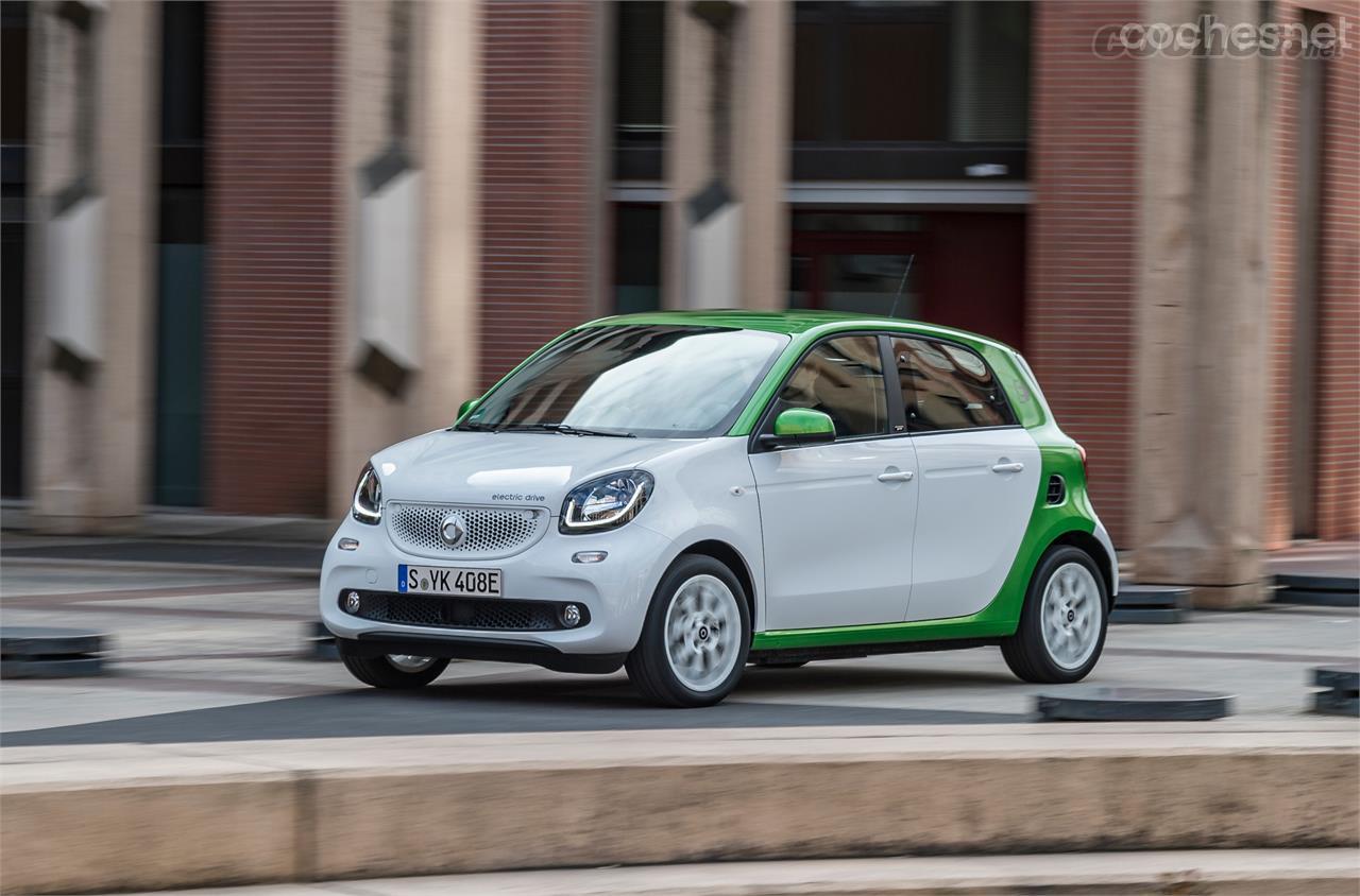 smart forfour electric drive: Opción de cuatro plazas