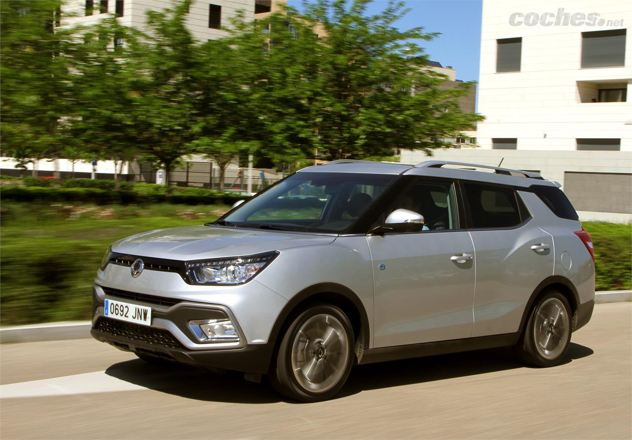 El Ssangyong XLV se construye con la nueva plataforma compacta de Ssangyong, la misma que se utiliza para el Tivoli. 