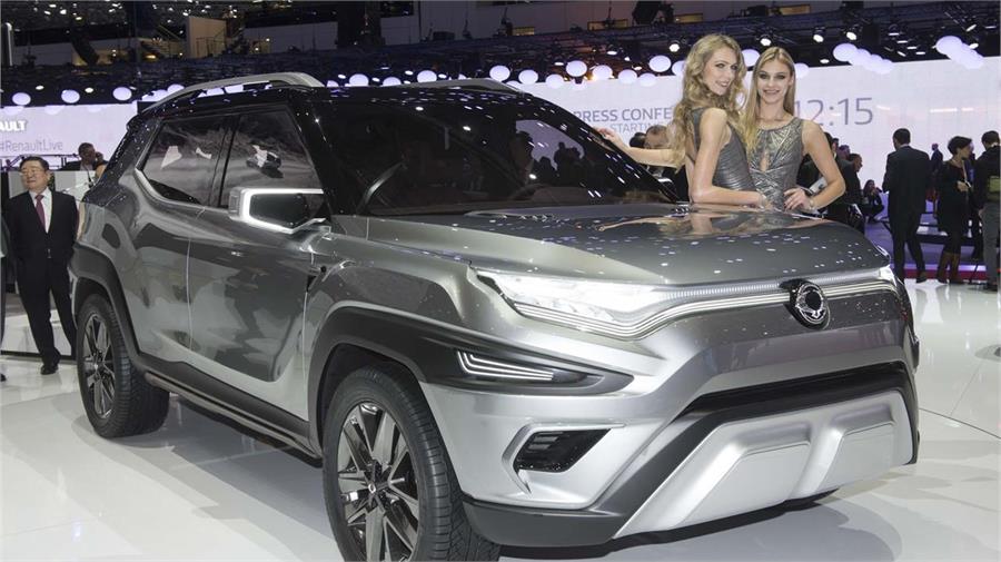El Ssangyong XAVL Concept se presentó en el Salón del Automóvil de Ginebra y adelante un futuro SUV de siete plazas.