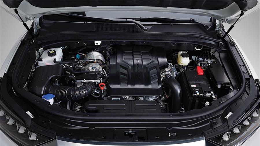 La única opción mecánica es un diésel de 2.2 litros con 202 CV de potencia. Asociado a un cambio automático de 8 relaciones.