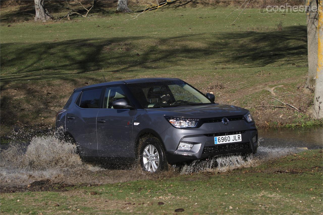 La versión 4WD se lanza sin complejos donde otros se arredrarían.