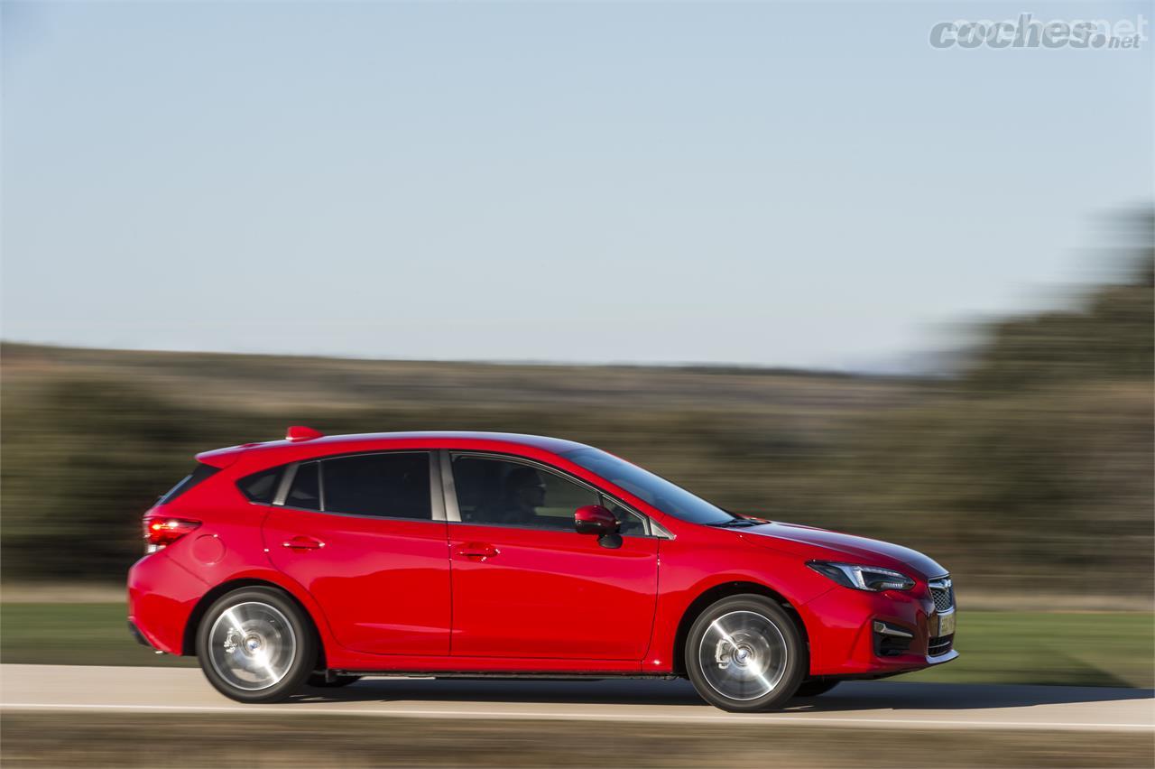 Confortable y muy estable, el Impreza pide a gritos un motor con más posibilidades.