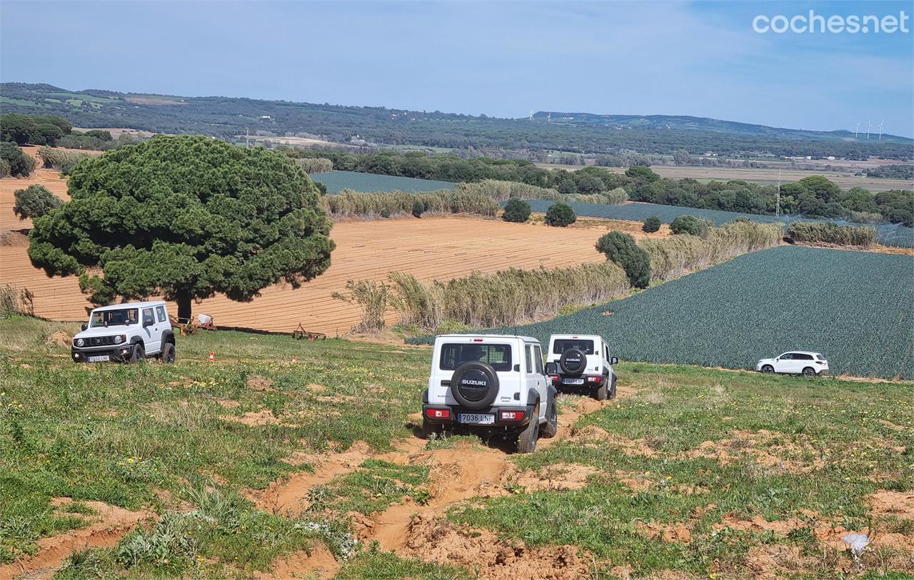 Durante el evento hemos podido disfrutar de un circuito offroad con el Suzuki Jimny comercial.