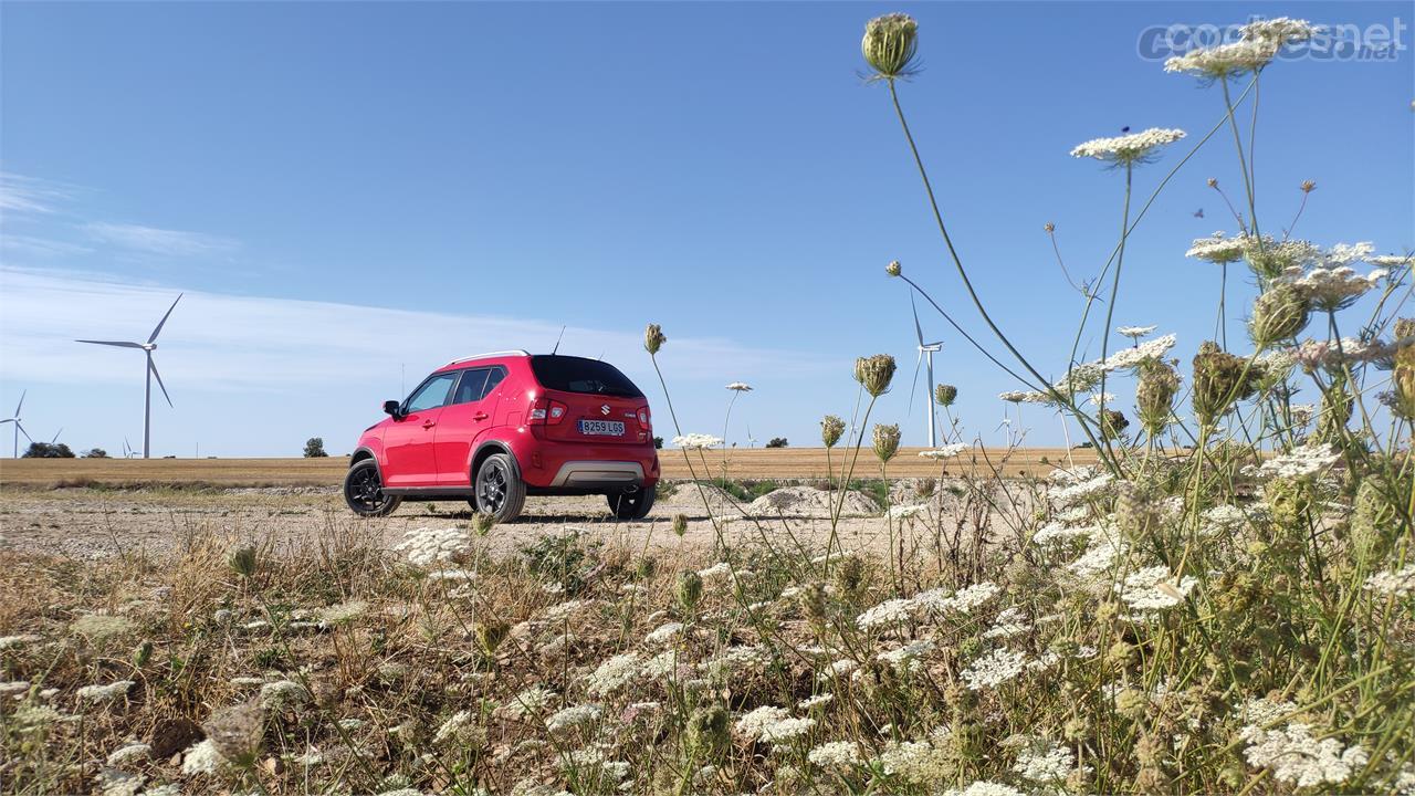 Al motor térmico del Suzuki Ignis le acoplan un pequeño propulsor eléctrico de 3 CV.