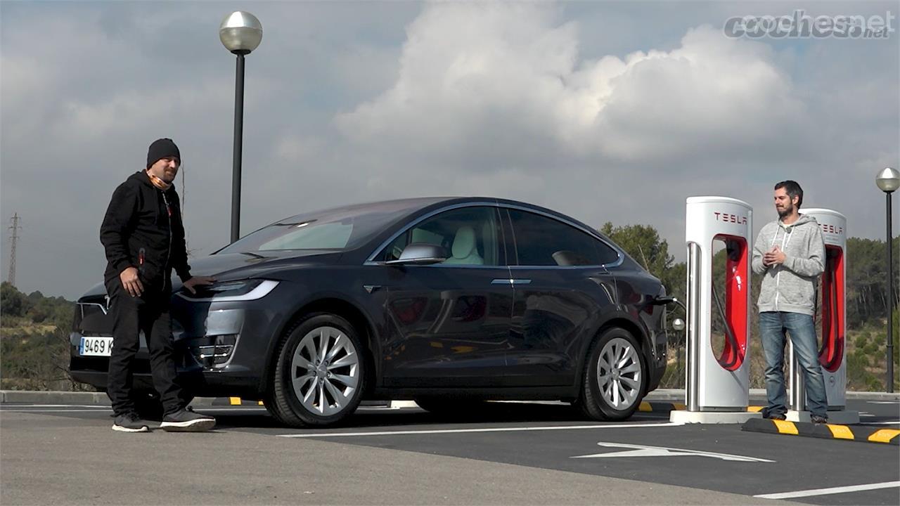 Con "Crator" recorrimos los 600 km que separan Barcelona de Madrid en un Tesla Model X.